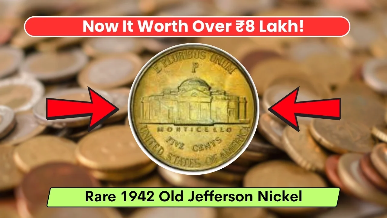 1942 old jefferson nickel