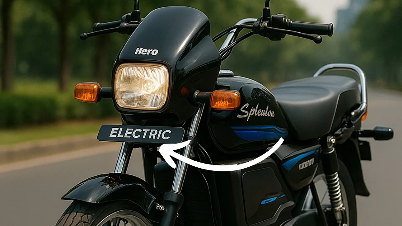 hero splendor electric 2025