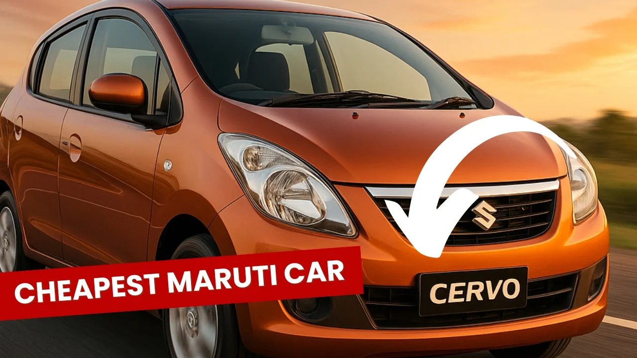 maruti suzuki cervo
